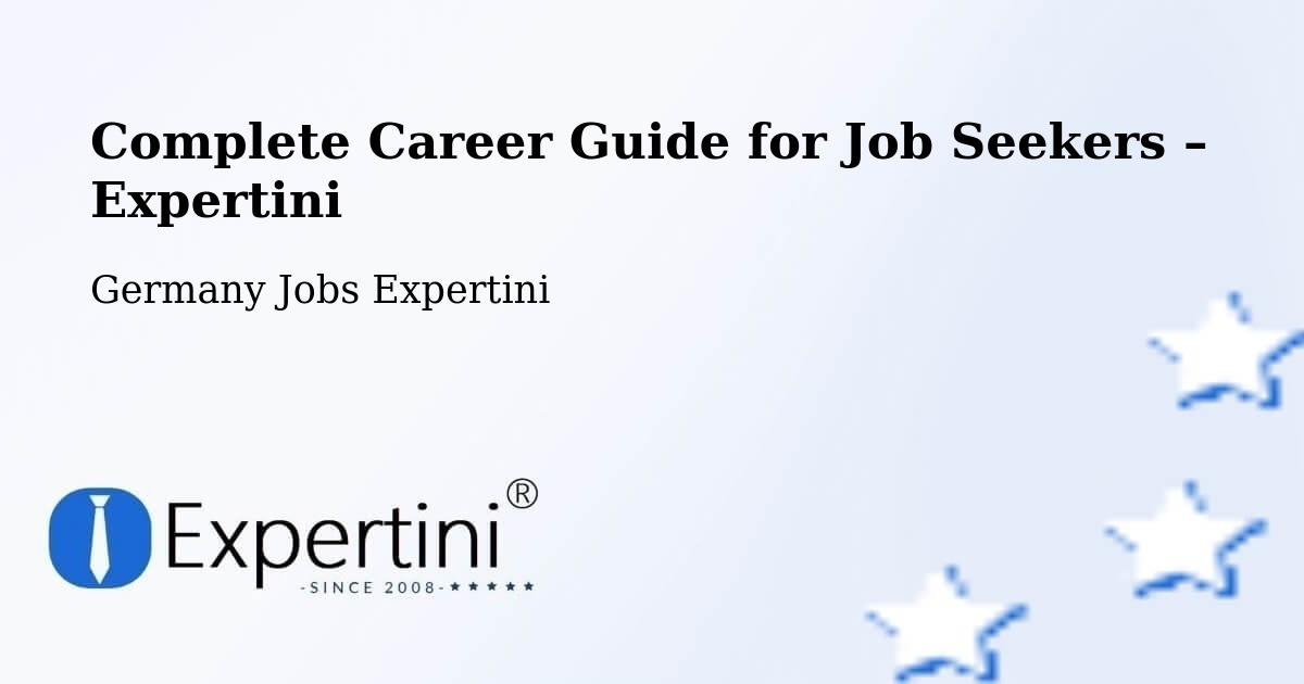 Career Guide for Job Seekers – Könnern - Könnern, Germany Jobs Expertini