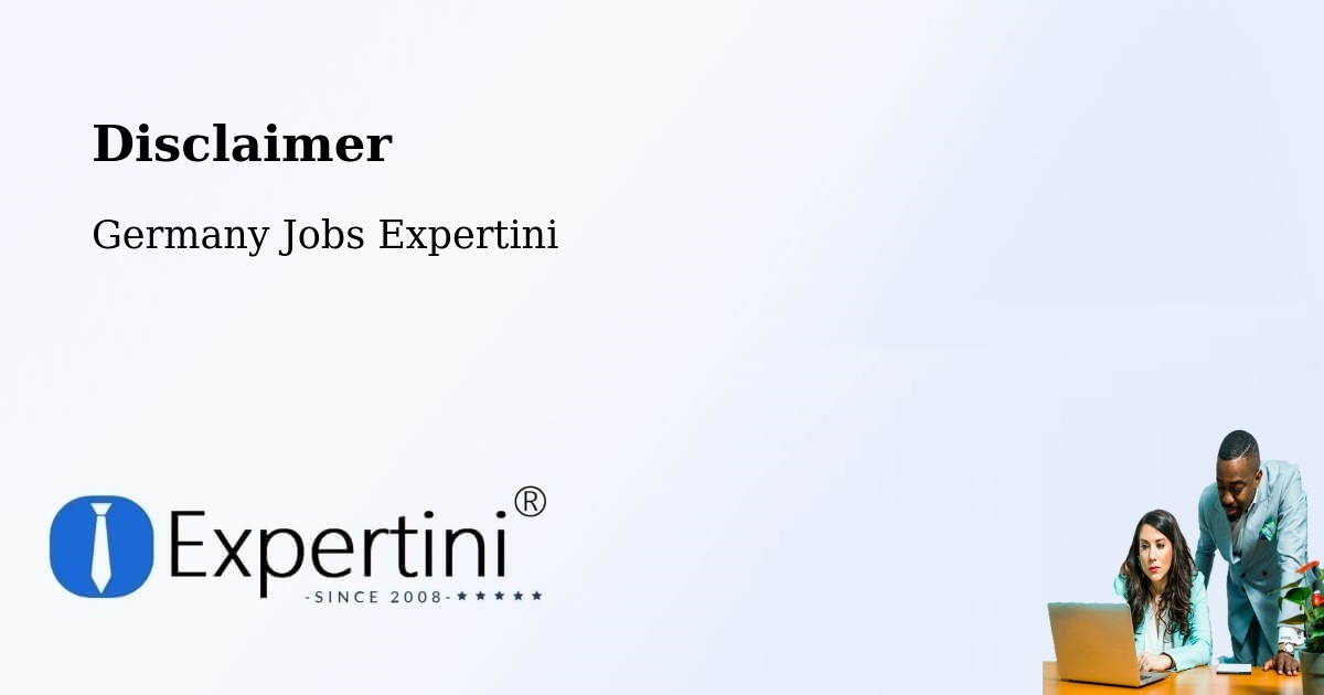 Disclaimer – Könnern - Germany Jobs Expertini