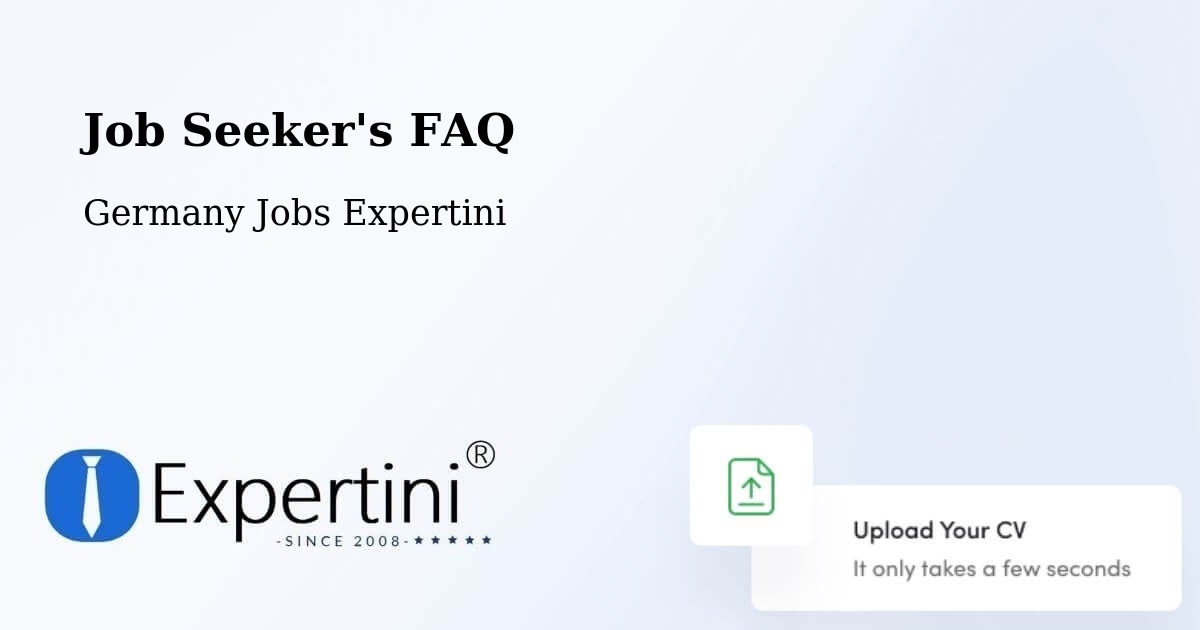 Job Seeker FAQ – Könnern - Germany Jobs Expertini