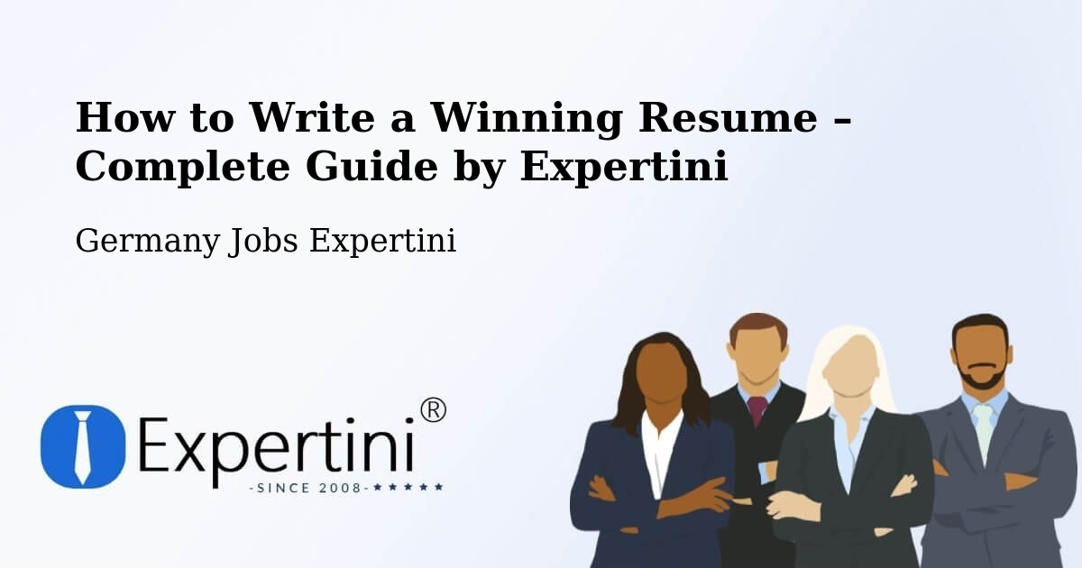 Resume Writing Guide for Job Seekers – Könnern - Könnern, Germany Jobs Expertini