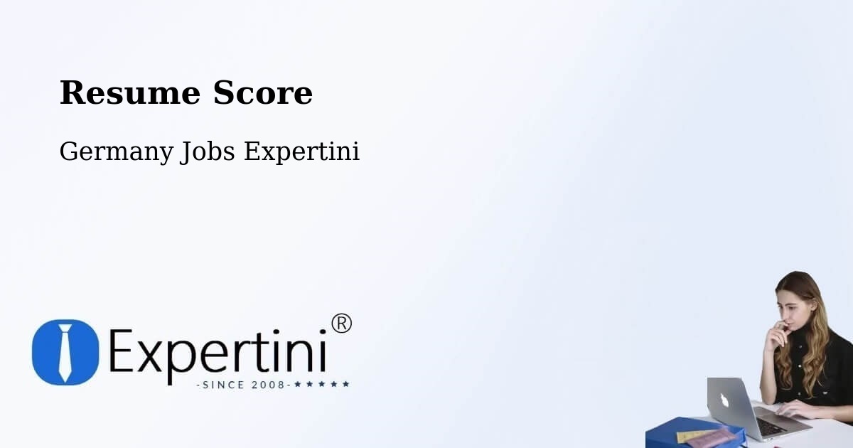Resume Score & Job Description Match Tool – Könnern - Germany Jobs Expertini